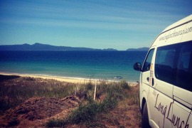 Long lunch tour great weather east coast Tasmania
