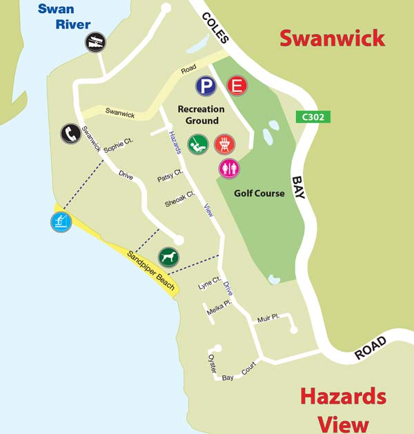 Map of Swanwick